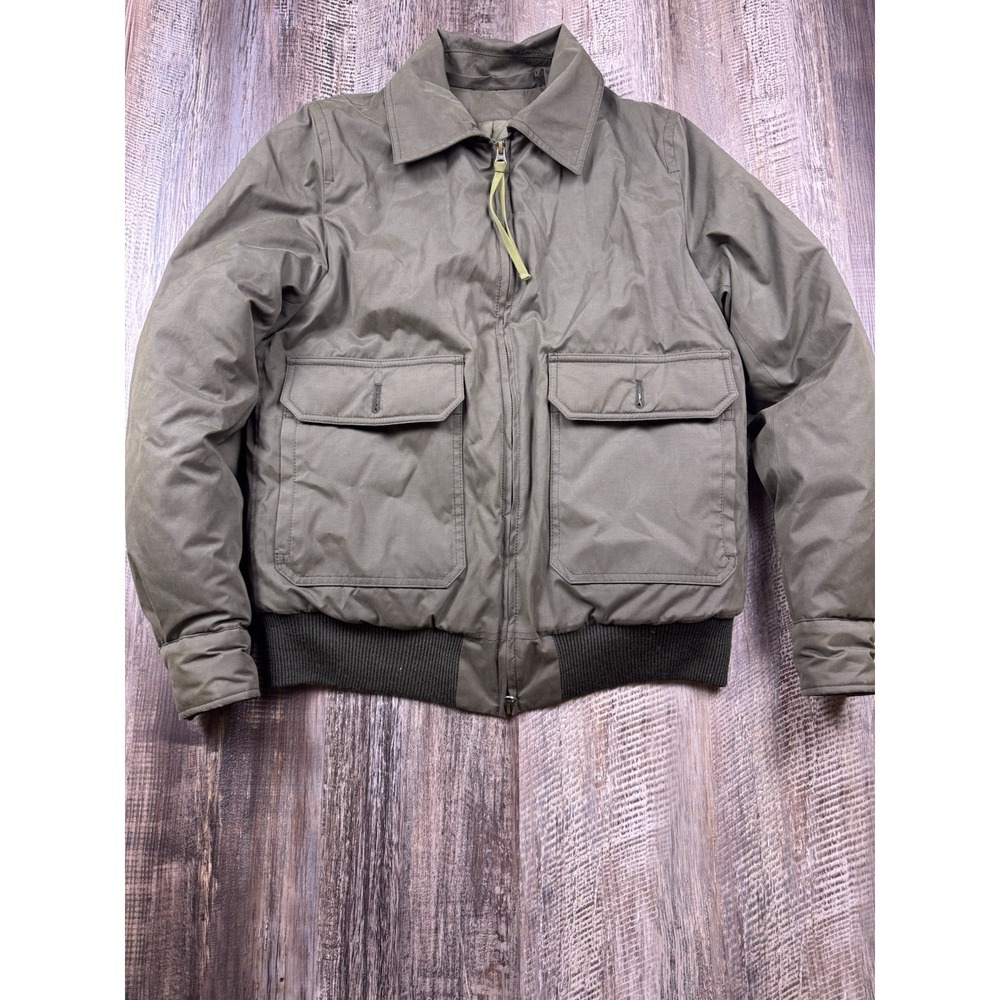 Acne‎ Studios Olive Green Armstrong Bomber Jacket AW11 Men's Size 46